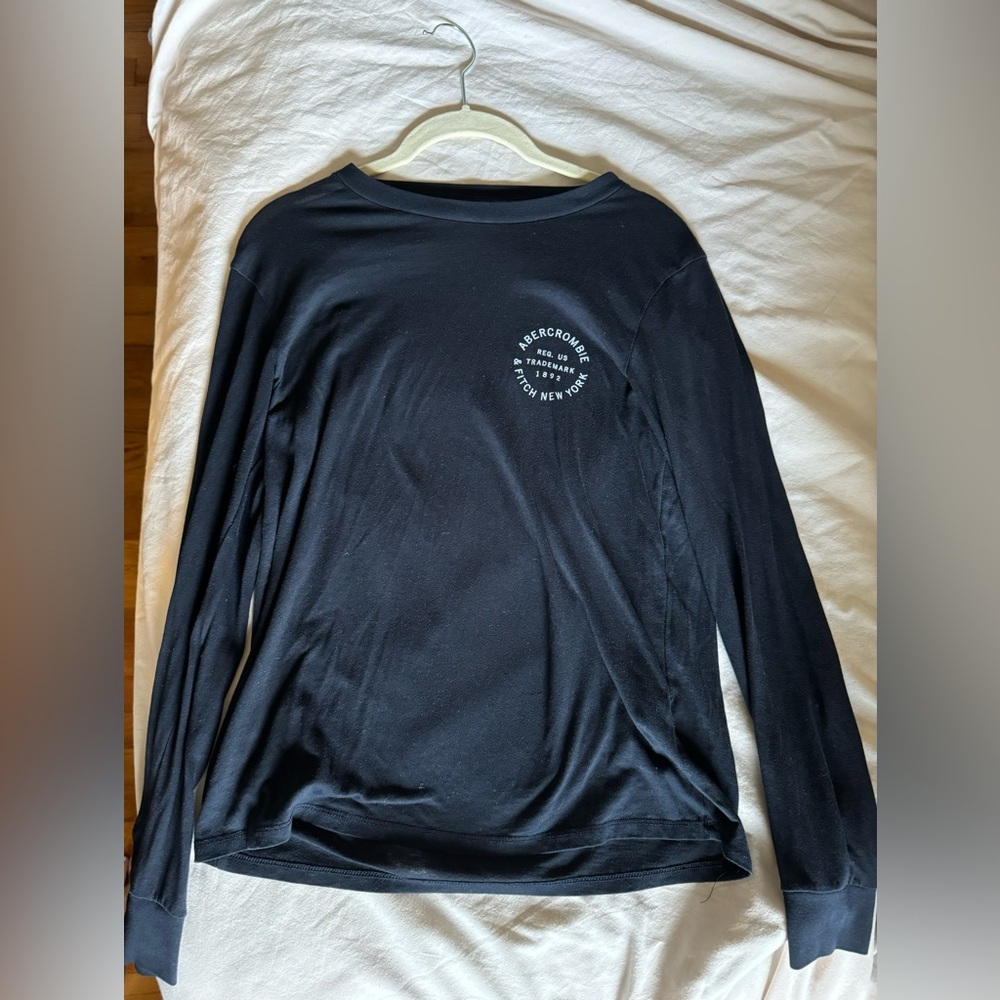 Abercrombie & Fitch Blue Long sleeve shirt